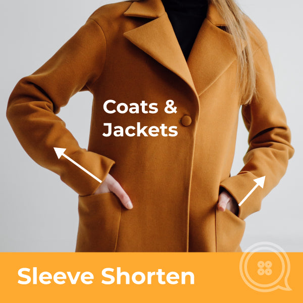 Coat and Jacket Alterations - Sleeve Shortening and Sleeve Alter Length