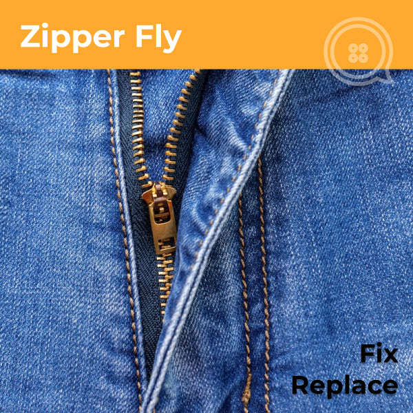 Zipper Fly Repair & Replacement